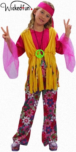 (image for) 1970s Hippie Girl
